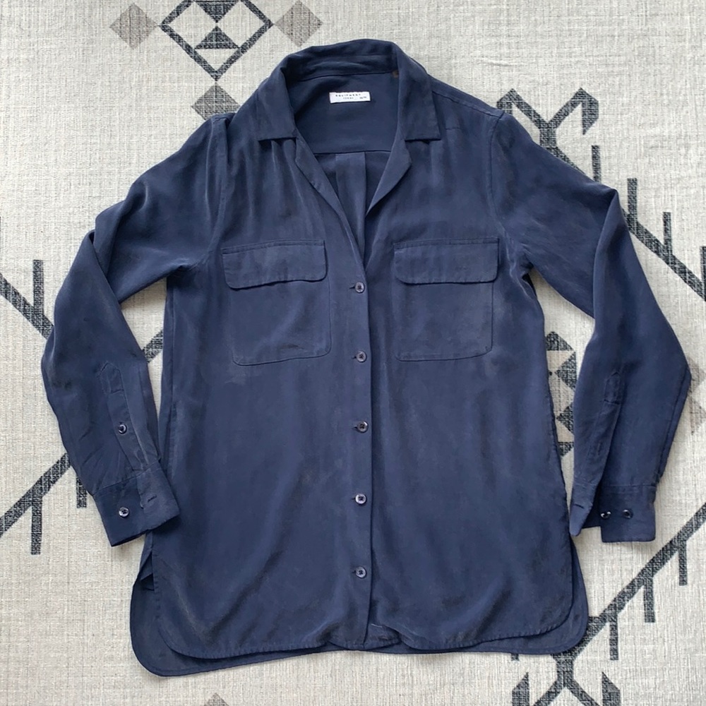 Equipment Silk Blouse
